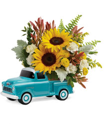 Chevy Pickup Bouquet from Visser's Florist and Greenhouses in Anaheim, CA